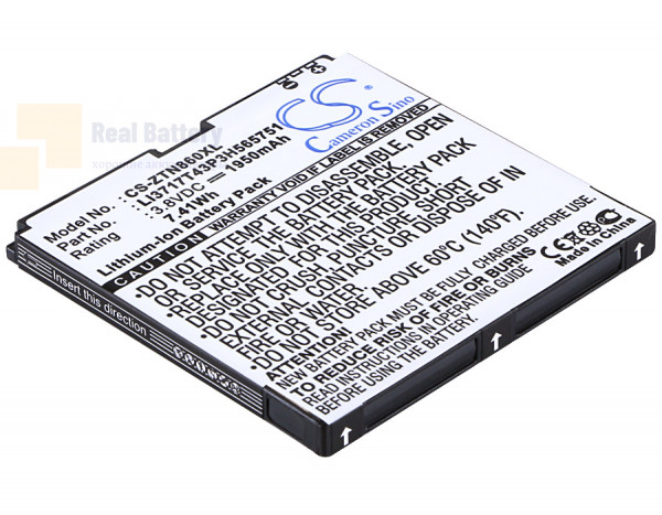 Аккумулятор CS-ZTN860XL для MetroPCS Anthem 4G 3,8V 1950Ah Li-ion