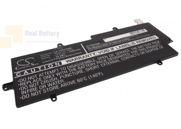 Аккумулятор CS-TOZ830NB для Toshiba Portege Z830  14,8V 3000mAh Li-Polymer