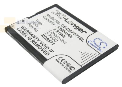 Аккумулятор CS-DEP571SL для CPA HALO 11 3,7V 1300Ah Li-ion