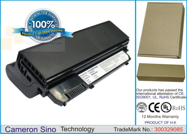 Аккумулятор CS-DEM910HB для DELL Inspiron 910  14,8V 4400mAh Li-ion