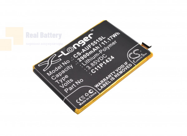 Аккумулятор CS-AUF551SL для Asus Z008D 3,85V 2900Ah Li-Polymer