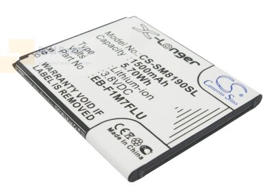 Аккумулятор CS-SM8190SL для Samsung Galaxy S 3 Mini 3,8V 1500Ah Li-ion