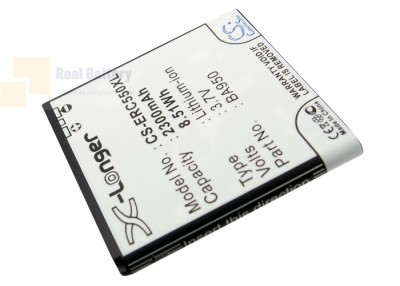 Аккумулятор CS-ERC550XL для Sony Ericsson C5502 3,7V 2300Ah Li-ion