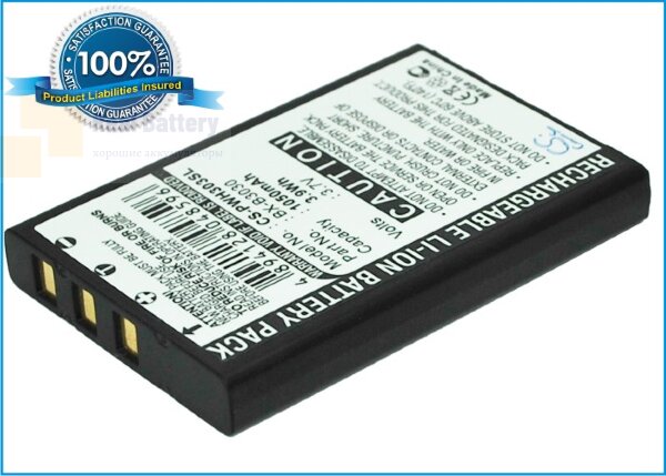 Аккумулятор CS-PWH303SL для Panasonic Attune 3,7V 1050Ah Li-ion