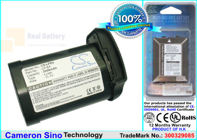 Аккумулятор CS-LPE4 для Canon 540EZ 11,1V 2400Ah Li-ion