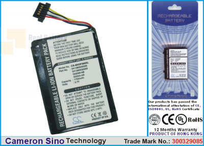 Аккумулятор CS-MIOP350XL для Medion MD95157 3,7V 1700Ah Li-ion