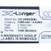 Аккумулятор CS-UMS920BL для Unitech MS920 3.7VV 1200Ah Li-ion
