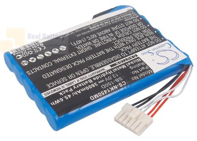 Аккумулятор CS-NK1450MD для Nihon Kohden ECG-1400 12V 3800Ah Ni-MH