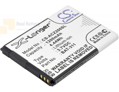 Аккумулятор CS-ACZ200SL для Acer Liquid M220 3,7V 1200Ah Li-ion