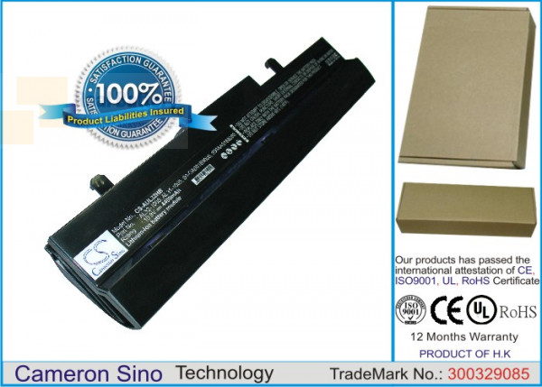 Аккумулятор CS-AUL32HB для Asus Eee PC 1001HA 10,8V 4400Ah Li-ion