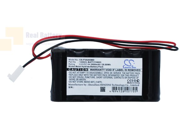 Аккумулятор CS-FVA005MD для Fresenius Volumed VP5005 9,6V 3000Ah Ni-MH