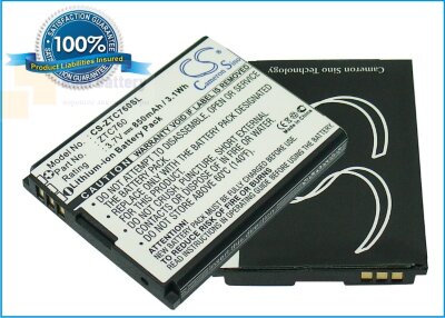 Аккумулятор CS-ZTC760SL для MetroPCS C76 3,7V 850Ah Li-ion