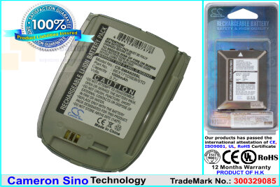 Аккумулятор CS-SMA620SL для Samsung SPH-A620 3,7V 1000Ah Li-ion