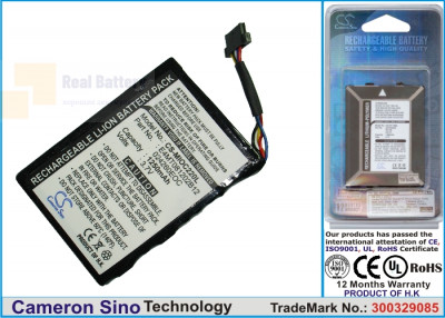 Аккумулятор CS-MIOC220SL для Medion GoPal P4410 3,7V 1250Ah Li-ion