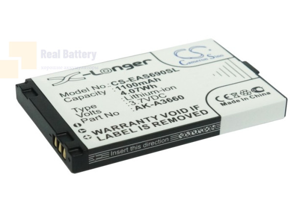 Аккумулятор CS-EAS690SL для Emporia A3690 3,7V 1100Ah Li-ion