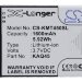 Аккумулятор CS-KMT450SL для KAZAM Thunder 4.5 3,7V 1600Ah Li-ion