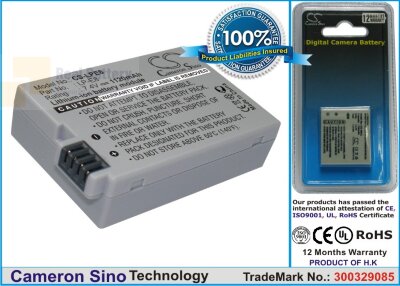 Аккумулятор CS-LPE8 для Canon EF-S 7,4V 1120Ah Li-ion