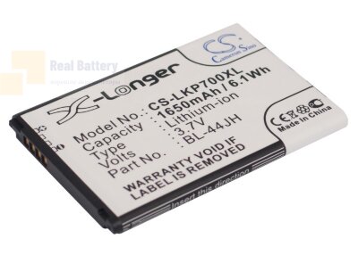 Аккумулятор CS-LKP700XL для Cricket LW770 3,7V 1650Ah Li-ion