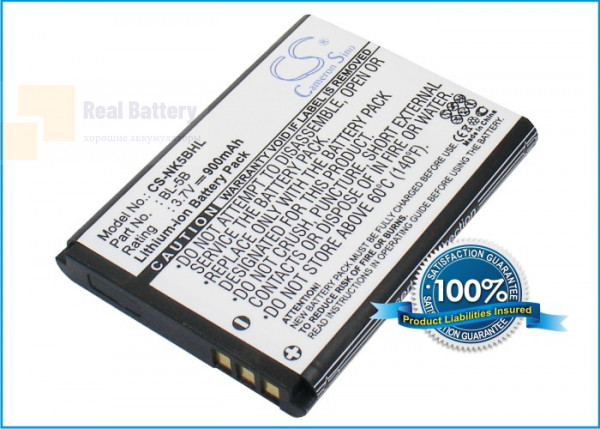 Аккумулятор CS-NK5BHL для Mustang M31 3,7V 900Ah Li-ion