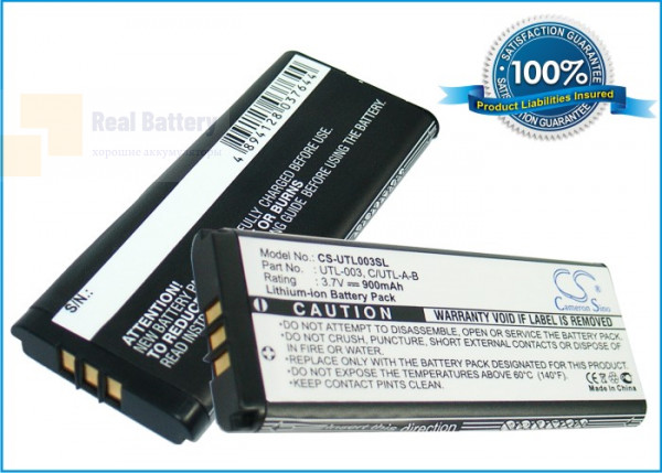 Аккумулятор CS-UTL003SL для Nintendo DS XL 3,7V 900Ah Li-ion